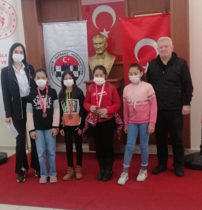 Muğla Kadınlar Satranç İ̇l Birinciliği Turnuvası Gerçekleştirildi