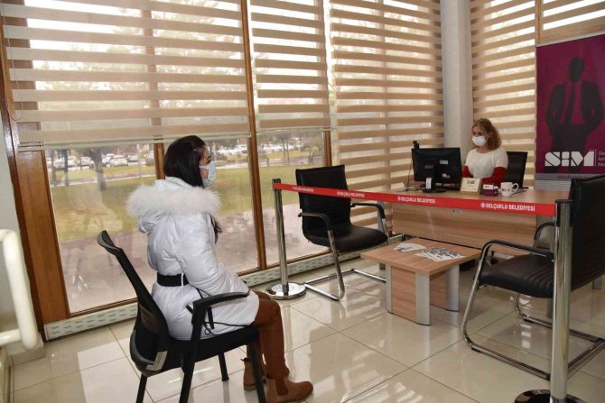 Selçuklu İ̇stihdam Merkezi 4 Bin 500 Kişiye İş İmkanı Sağladı