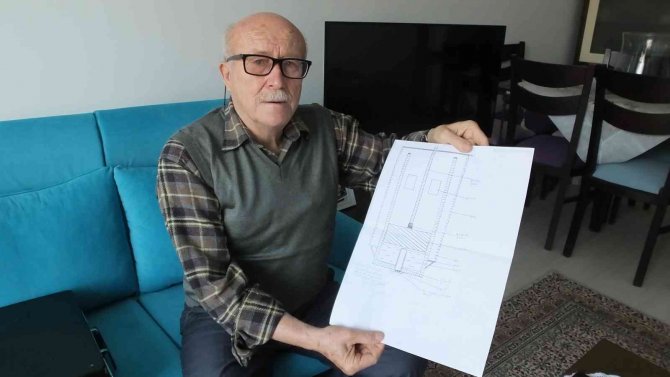 Burhaniye’de 75 Yaşındaki Şevket Dede Baruttan Elektrik Üretecek Proje Geliştirdi