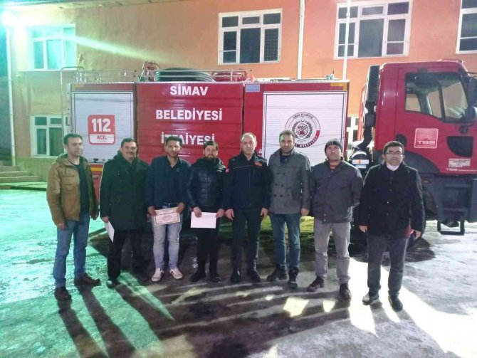 Simav’da “Gönüllü İ̇tfaiyecilik Yetiştiriciliği” Kursları