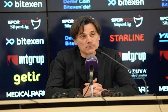 Montella: "Rakibin Ceza Sahasında 43 Kere Topla Buluştuk"