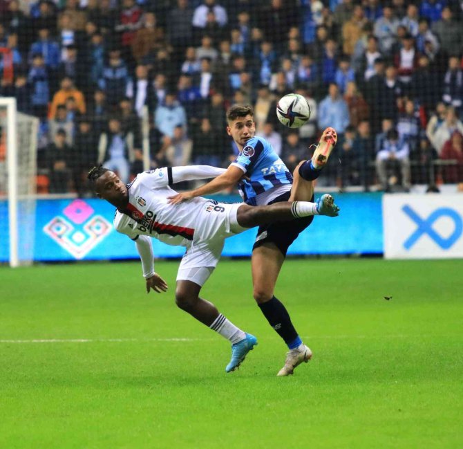 Spor Toto Süper Lig: Adana Demirspor: 1 - Beşiktaş: 1 (Maç Sonucu)