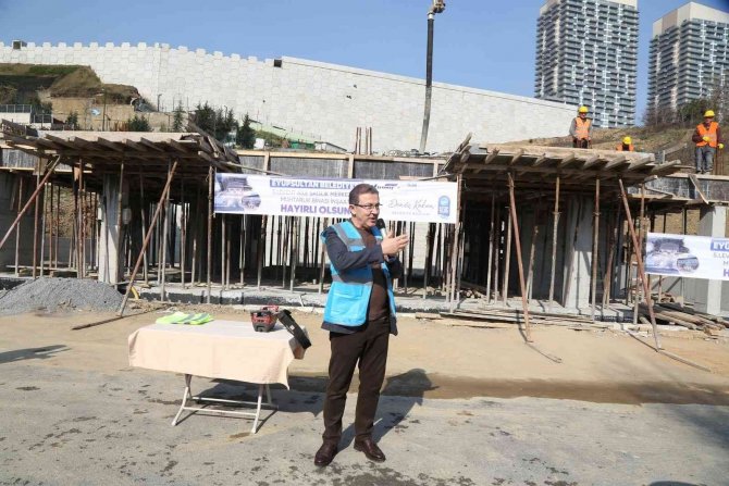 5. Levent Aile Sağlığı Merkezi Ve Muhtarlık Binası Temeli Atıldı