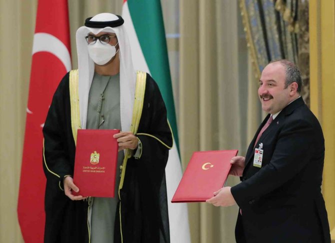 Türkiye-bae Arasında Çeşitli Alanlarda 12 Anlaşma İmzalandı