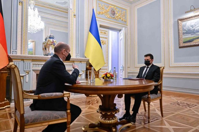 Ukrayna Devlet Başkanı Zelenskiy : "Ukrayna’nın Güvenliği Avrupa’nın Güvenliğidir"