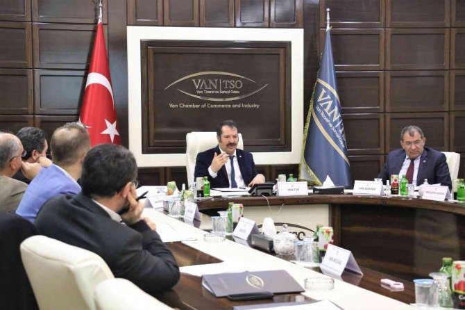 Van Ekonomi Konseyi Toplantısında Ekonomideki Gelişmeler Ele Alındı