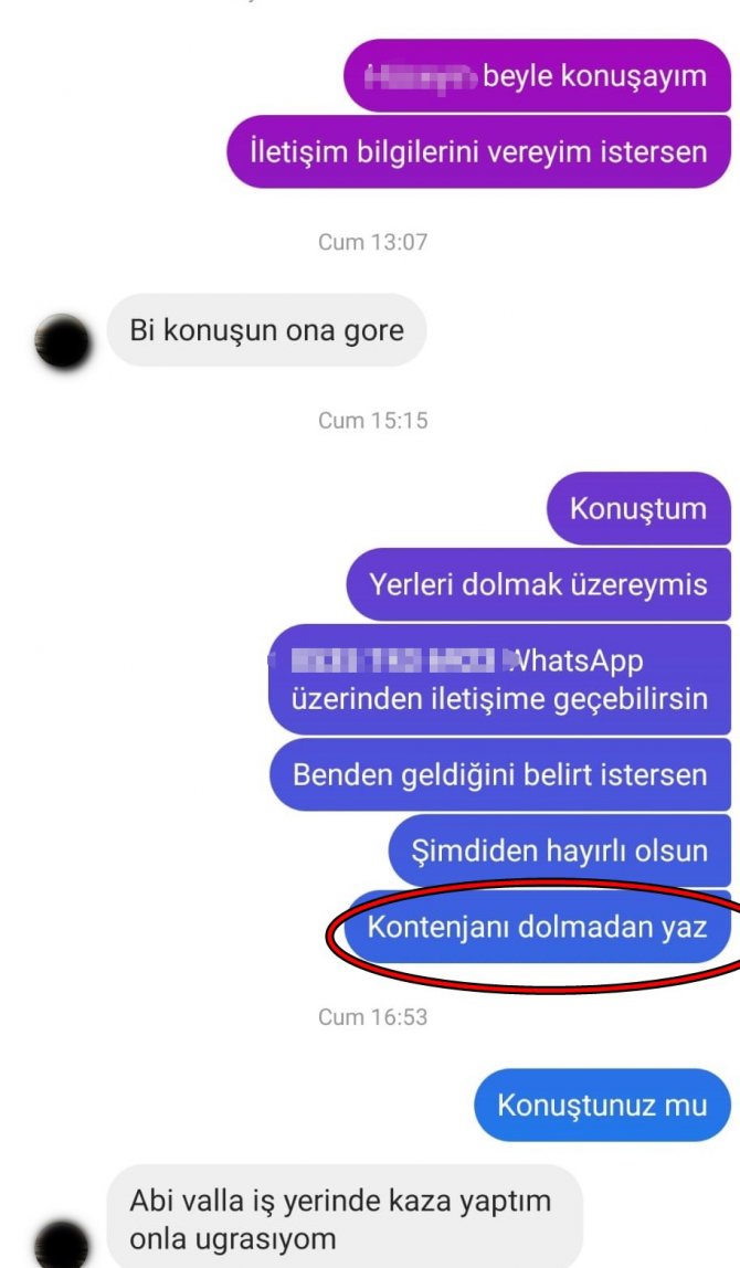 Bunlar Da Kontenjanlı Dolandırıcılar