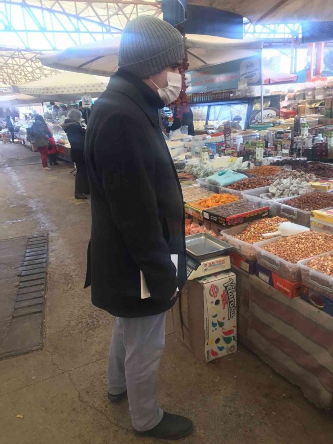 Terazileri Arızalı Çıkan Pazarcılara Cezai İşlem Uygulandı