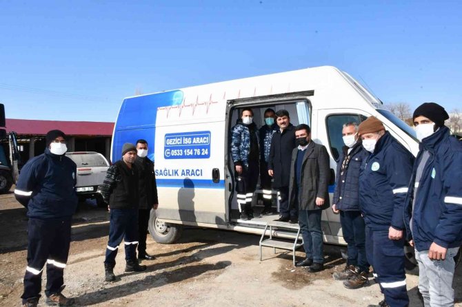 Tufanbeyli’de Belediye Personeli Sağlık Taramasından Geçti