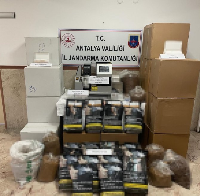 Jandarmadan Kaçak Tütüne Geçit Yok
