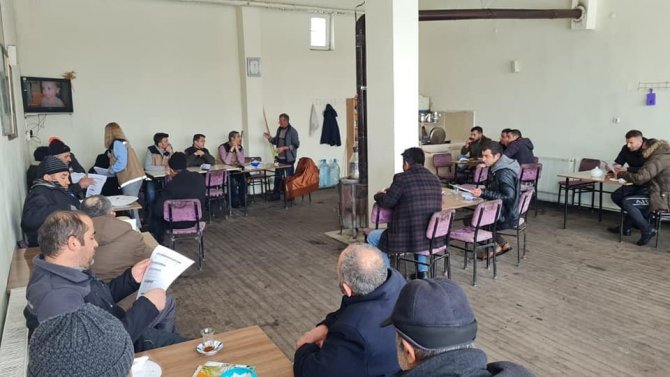 Bayburtlu Çiftçilere Eğitimler Devam Ediyor