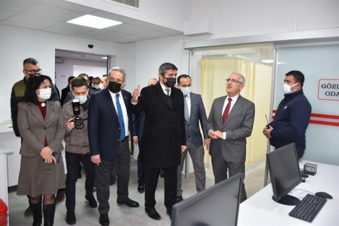 Salihli’de Yenilenen Acil Servis Hizmete Açıldı, Yatak Sayısı 35’e Çıkarıldı