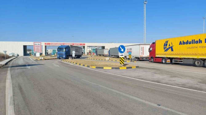 Bulgaristan Sınırında İhracat Kuyruğu