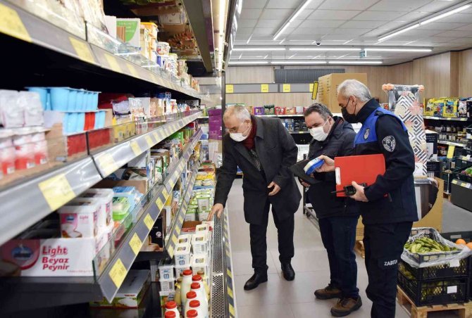Konya Büyükşehir Zabıtasından Marketlerde Kdv Denetimi