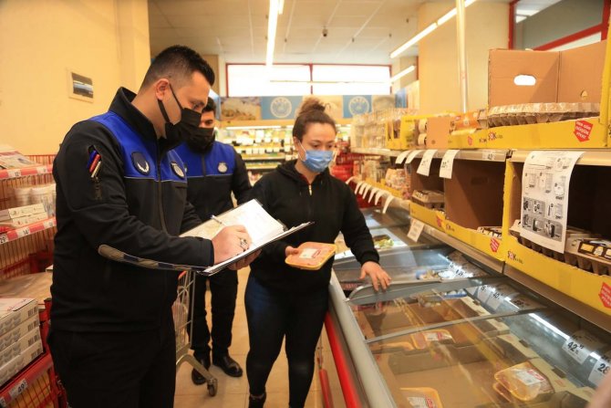 Marketteki Etiketler Denetlendi