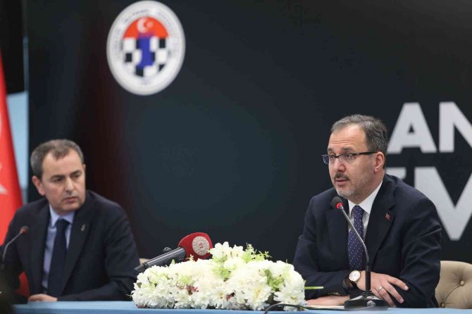 Bakan Kasapoğlu: “Sponsorların Maddi Ve Manevi Desteği Çok Önemli”
