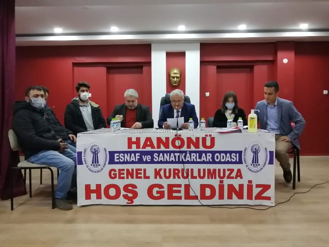 Hanönü Esnaf Ve Sanatkarlar Odası’nda Yamalı Güven Tazeledi