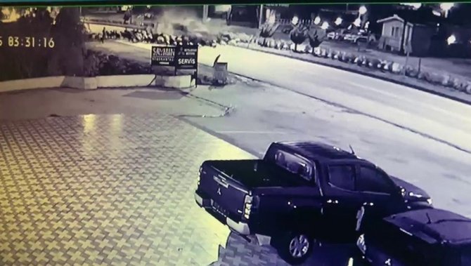 Hatay’da 58 Hayvanın Telef Olduğu Kaza Kamerada