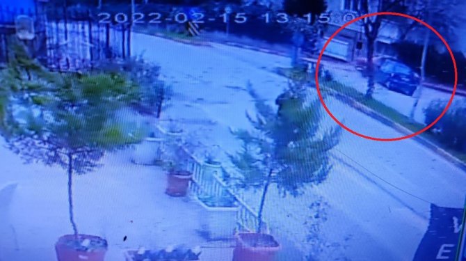 Samsun’da 3 Kişinin Yaralandığı Kaza Kamerada