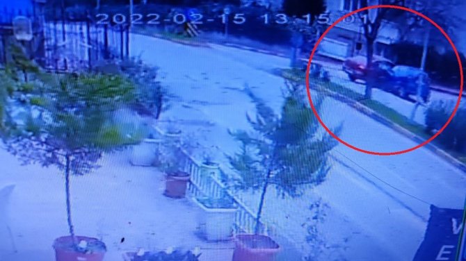 Samsun’da 3 Kişinin Yaralandığı Kaza Kamerada