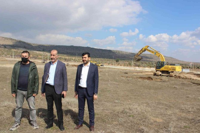 Kilis’in Dev Projesi Tekstilkent İçin Hafriyat Çalışmaları Start Aldı