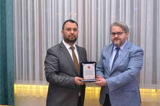 Müftülükten Dr. Erdinçli’ye Veda Yemeği