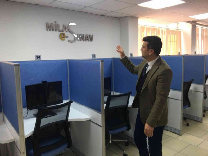 Milas’ta E-sınav Merkezi Açıldı