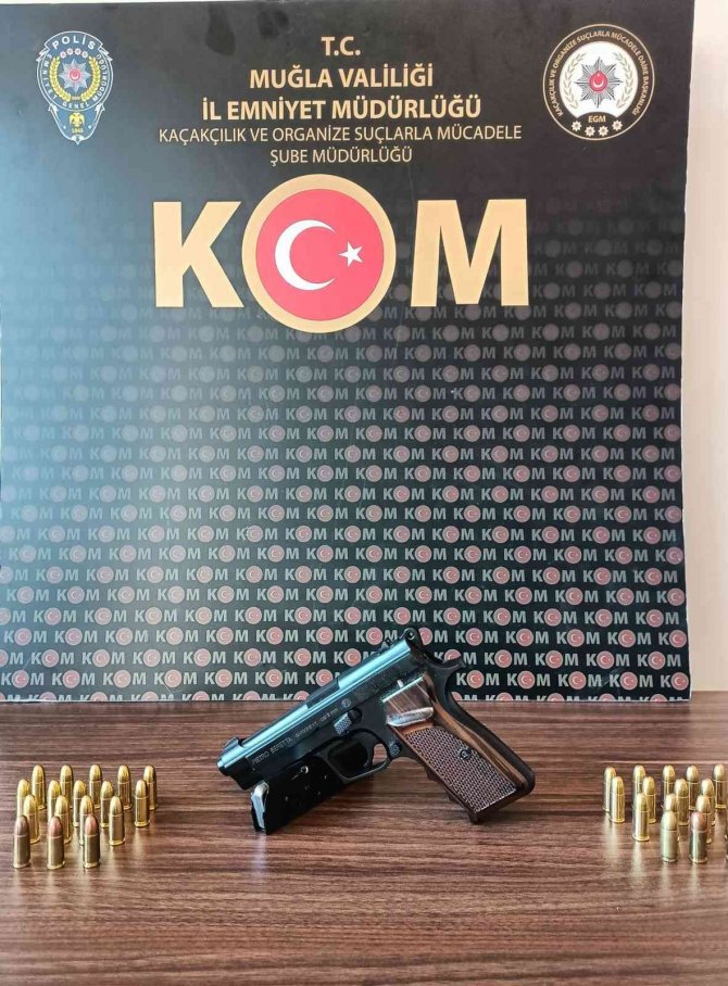 2 Tabanca Ve 277 Mermeri Ele Geçirildi