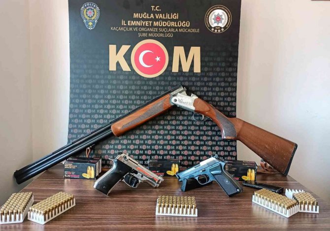 2 Tabanca Ve 277 Mermeri Ele Geçirildi