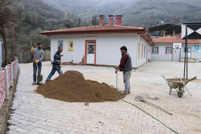 Nazilli Belediyesi Köy Okullarına Desteğe Devam Ediyor