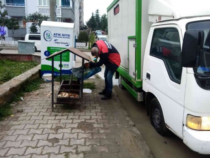 Ünye’de Sokak Hayvanları Unutulmuyor