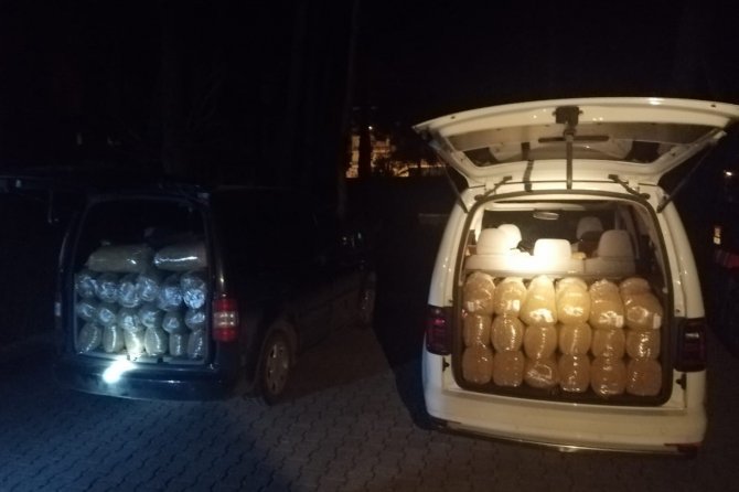 Osmaniye’de 710 Kilo Kıyılmış Tütün Ele Geçirildi