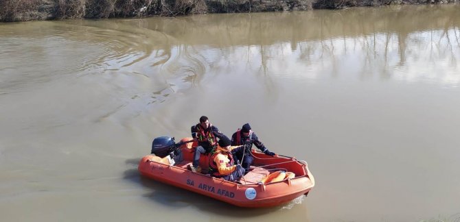 Eşyaları Bulunan Şahsın Arama Çalışmaları Devam Ediyor