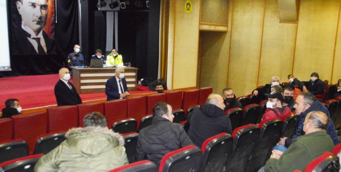 Okul Servis Şoförleri Bilgilendirildi