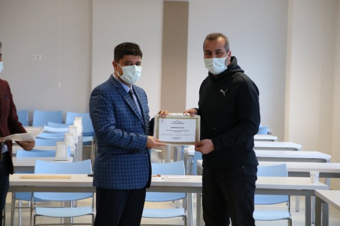 Sinop’ta İstasyon Sorumlularına Teşekkür Belgesi