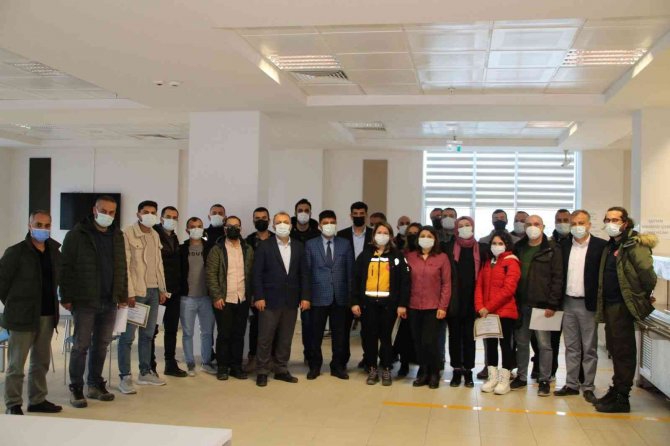 Sinop’ta İstasyon Sorumlularına Teşekkür Belgesi