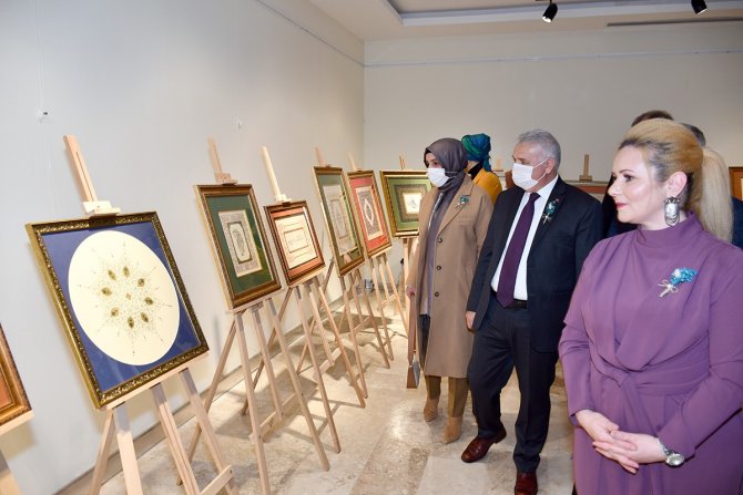 Tekirdağ’da Tezhip Sanatı Sergisi Açıldı