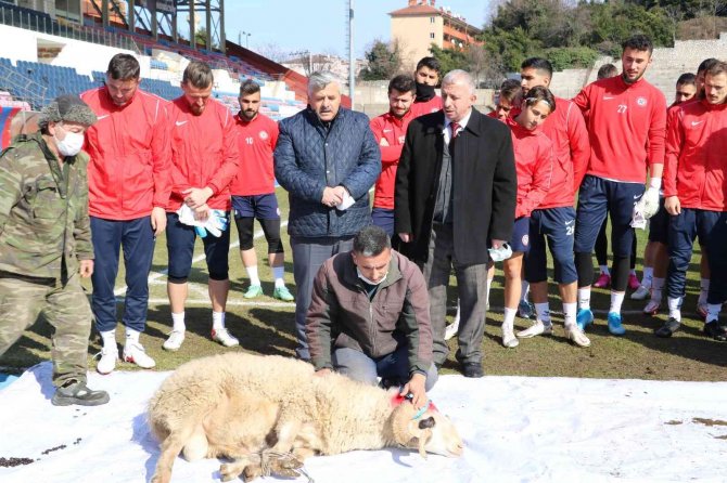 Zonguldak Kömürspor Kurban Kesti