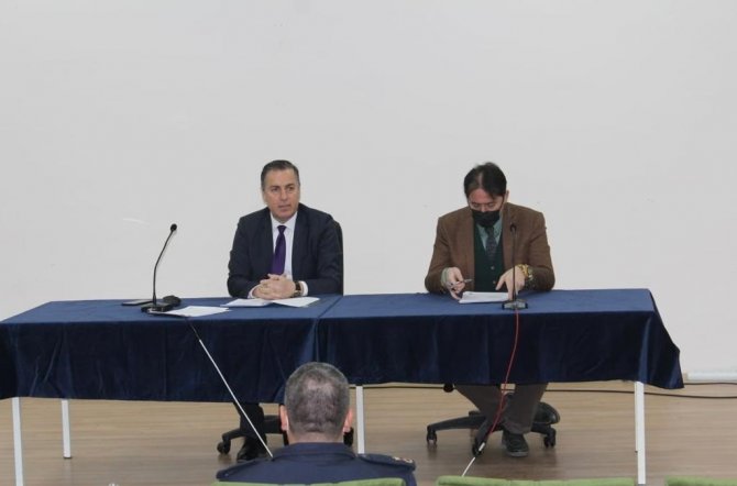 Dinar’da ‘Güvenli Okul Güvenli Gelecek’ Toplantısı Yapıldı