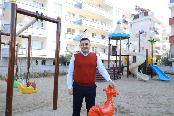 Başkan Yücel: Alanya’da Parksız Mahalle Bırakmadık”