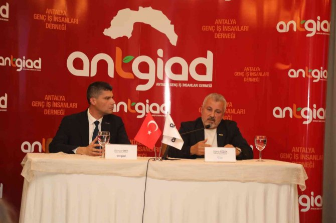 Antgi̇ad Başkanı Sert: “Antalya Yeni Bir Ekonomik Yol Haritası Çizmeli”