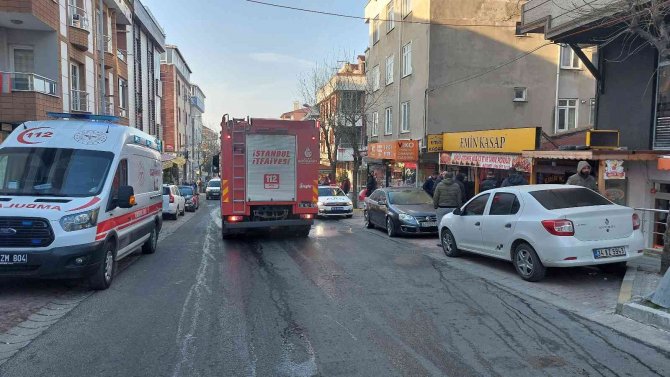 Avcılar’da İş Yerinde Korkutan Yangın