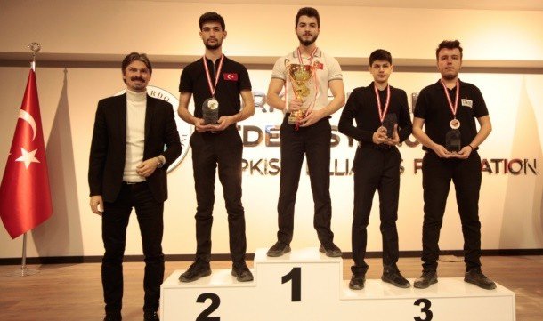 Adü’lü Görgüç, Bilardo Türkiye Şampiyonası’nda Türkiye 3’üncüsü Oldu