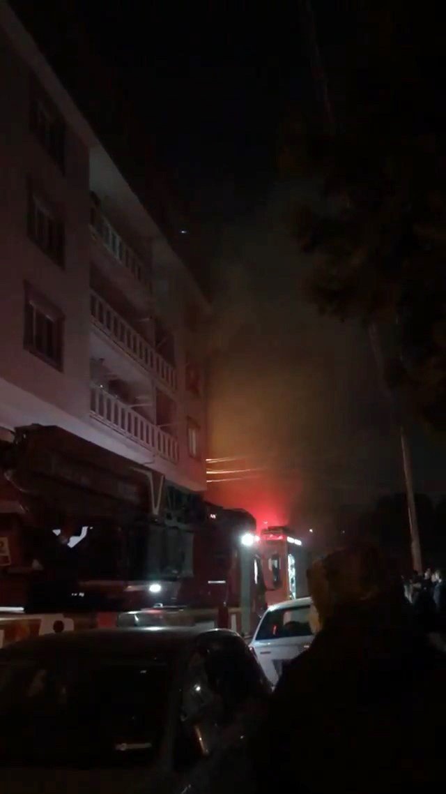Bursa’da Ev Alev Alev Yandı