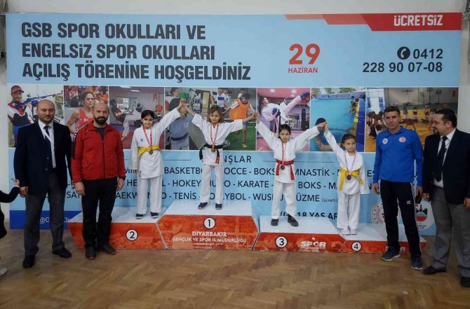 Diyarbakır’da Okullar Arası Karate İ̇l Birinciliği Müsabakaları Tamamlandı