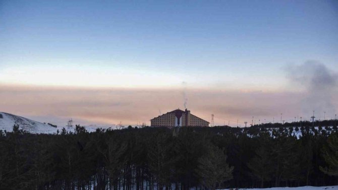 Erzurum’da Sis Kartpostallık Görüntüler Oluşturdu