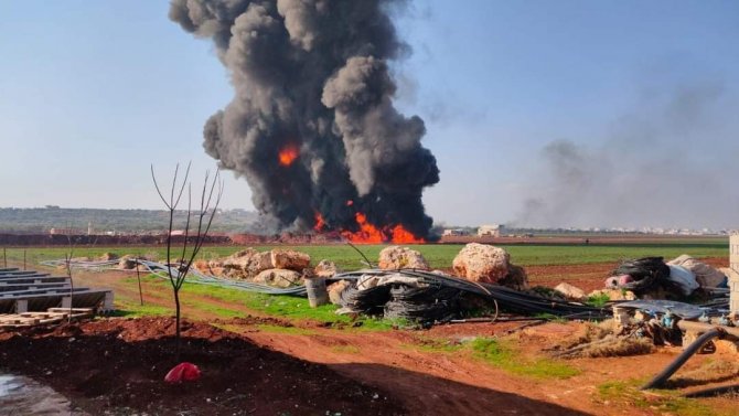 Esad Güçlerinden İ̇dlib’e Bombalı Saldırı: 2 Ölü, 4 Yaralı