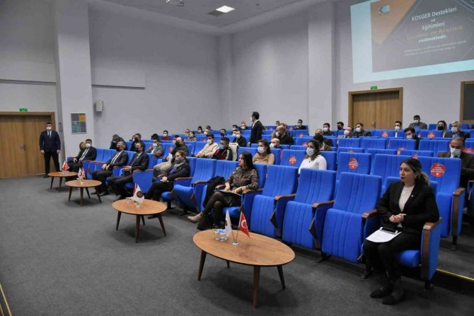 “Kosgeb Destek Ve Hibeleri" Konulu Bilgilendirme Toplantısı Düzenlendi