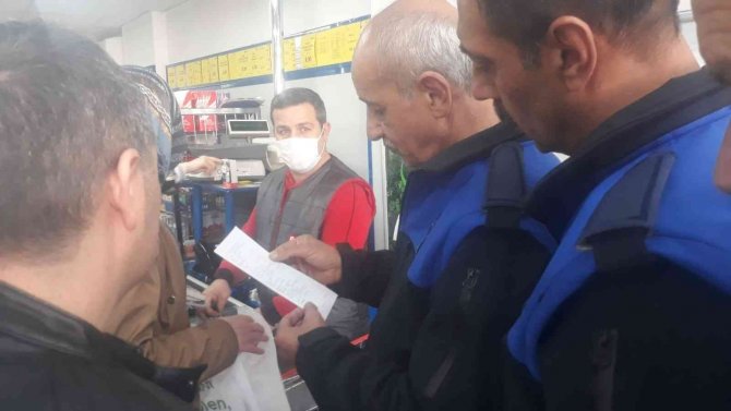 Kahta’da Zabıta Ekipleri Denetimlerini Sürdürüyor