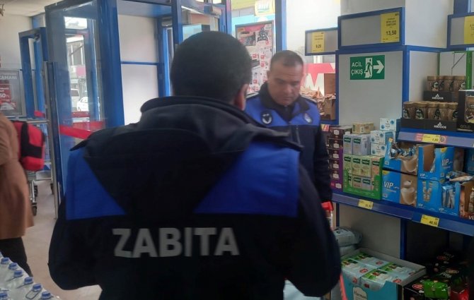 Kahta’da Zabıta Ekipleri Denetimlerini Sürdürüyor